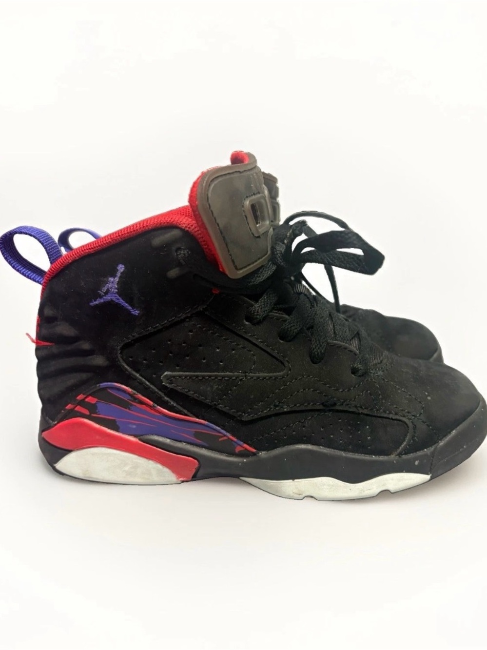 Nike Youth Size 13c Jordan MVP Raptors ~ Black Sneakers DZ5578-006